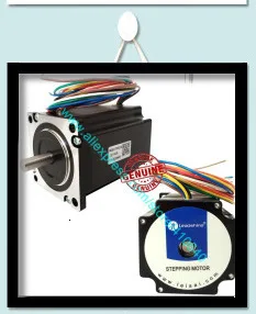Настоящий Leadshine NEMA23 шаговый двигатель 57HS21A 8 мм вал 5A 2,1 Н. М крутящий момент 76 мм Длина 4 провода соответствие с шаговым приводом DM542