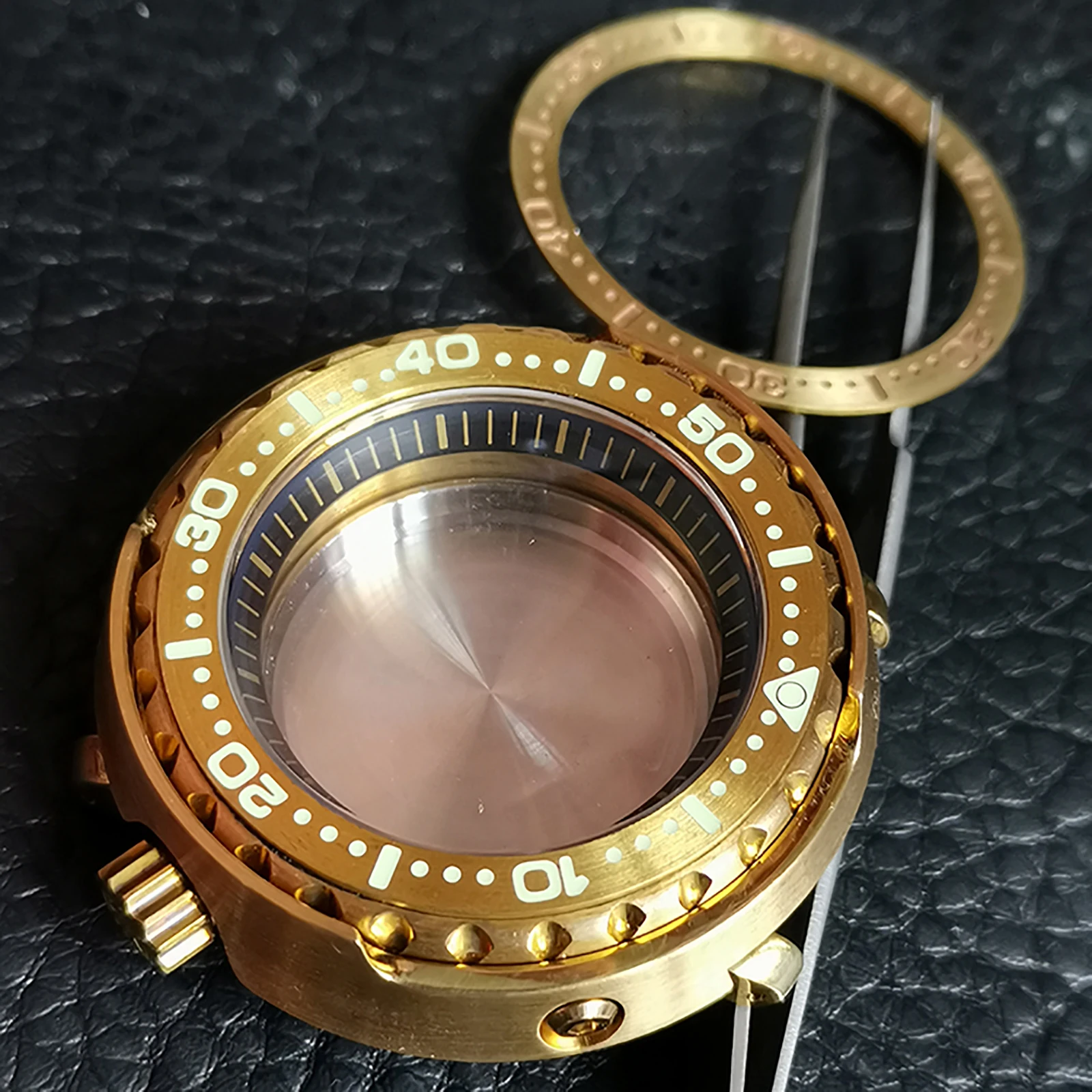Aluminium Bronze Bezel Cover/Case/Wajah 