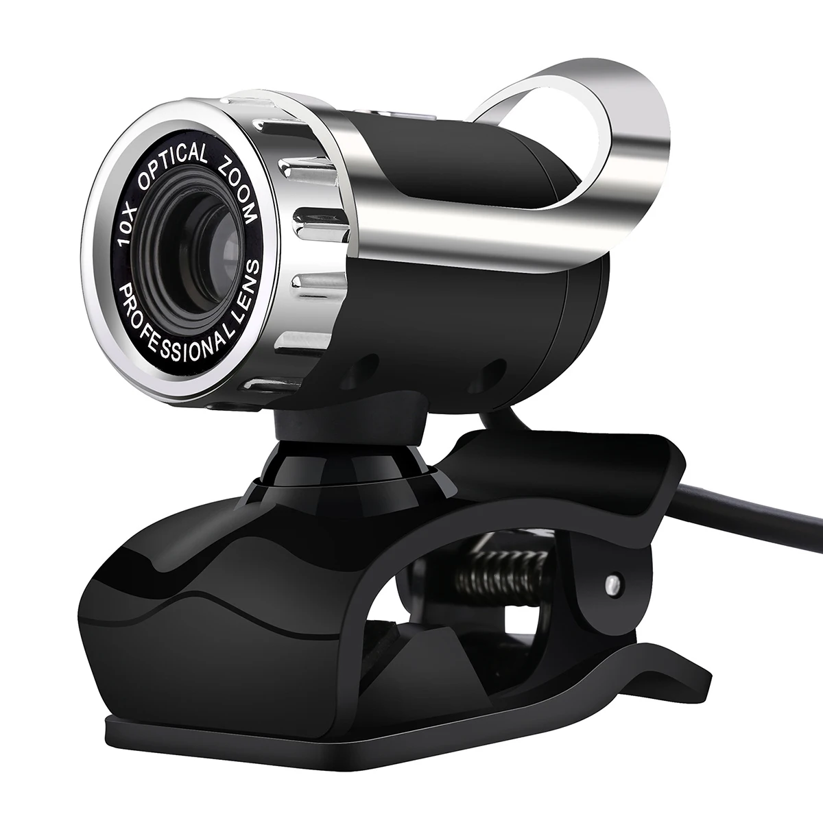 

SOONHUA USB Webcam CMOS Sensor Camera 12MP HD Webcams 360 Degrees Computer Cameras With Microphone For Clip-On Desktop PC Laptop