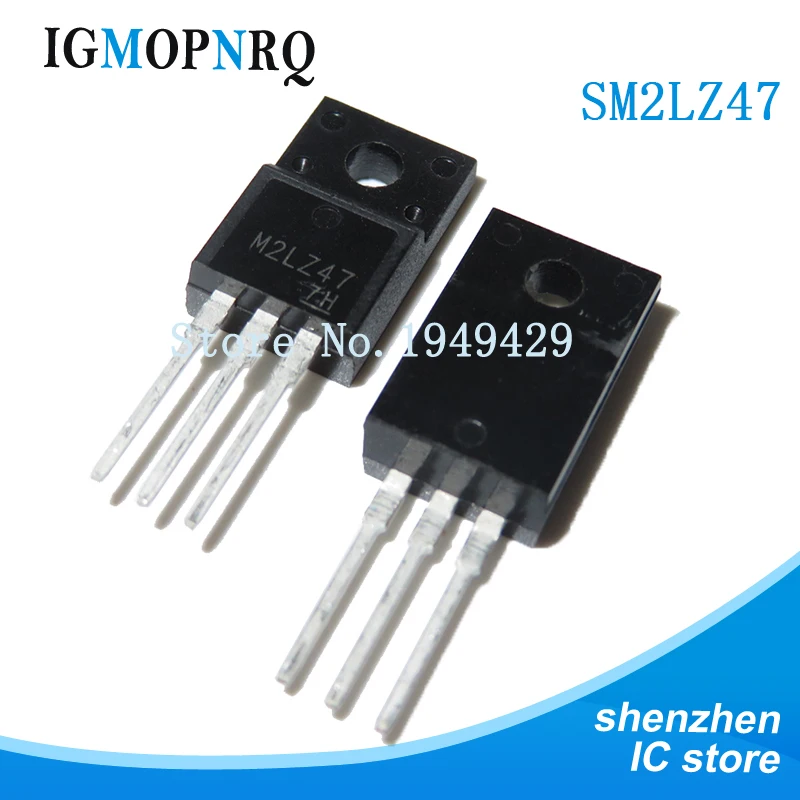 10PCS SM2LZ47 ZU-220 SM2LZ47A TO-220F M2LZ47 800V 2A neue