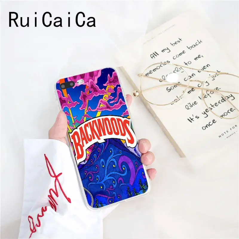 Ruicaica rick and morty backwoods сигары силиконовый чехол для телефона iPhone X XS MAX 6 6s 7 7plus 8 8Plus 5 5S SE XR 10 - Цвет: A7