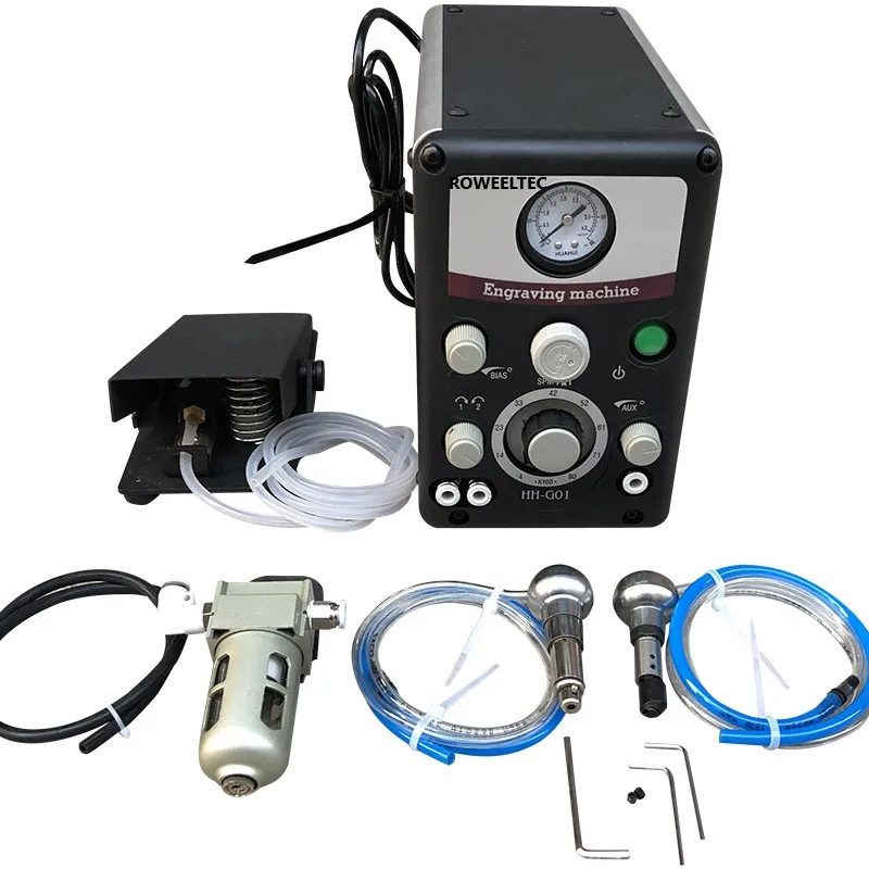 

HH-G01 Pneumatic Engraver Double Ended Impact Graver Jewelry Engraver y313