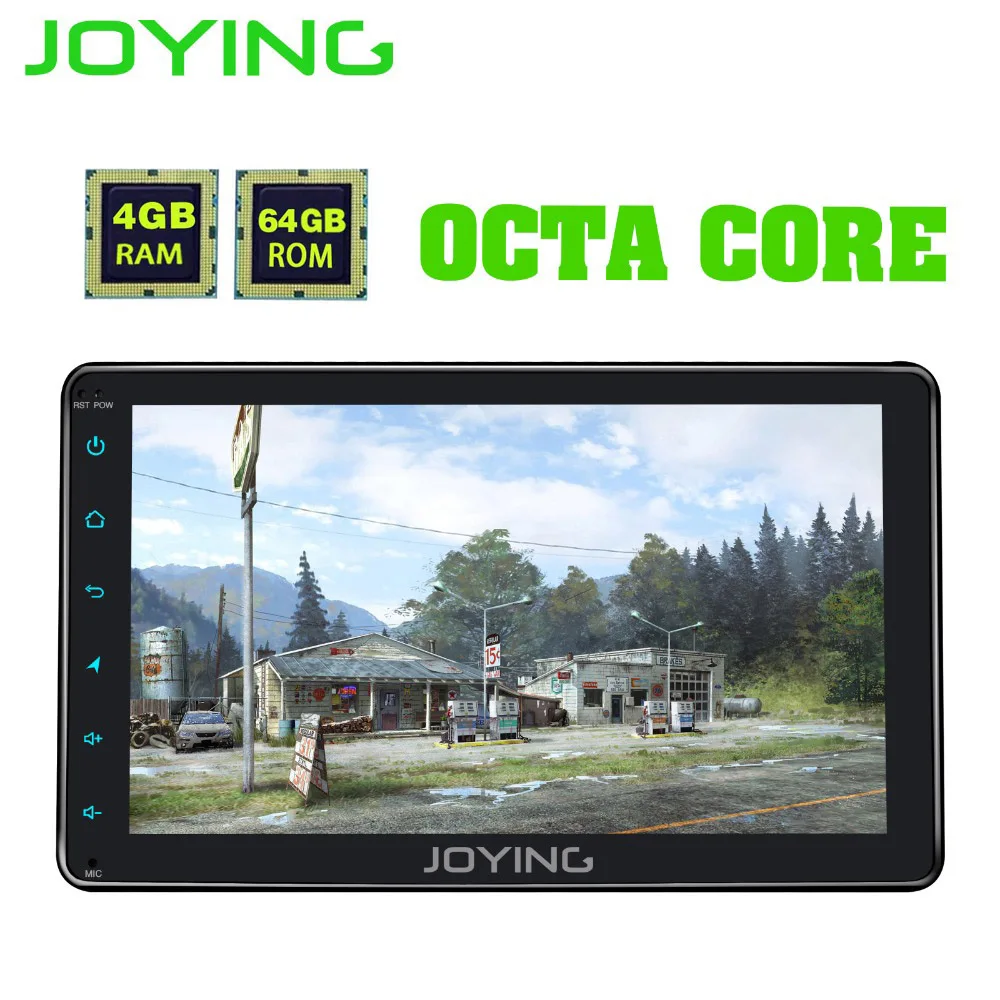 Clearance Joying Intel 2Din Android 8.1 1080P Car Stereo 8 inch 8 core 4G ROM Intelligent System Navi Radio for Toyota with Reverse Camera 5