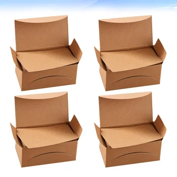 

400Pcs Creative Vintage Retro Simple Durable Blank Kraft Paper Card Blank Business Cards Message Memo for DIY Writing