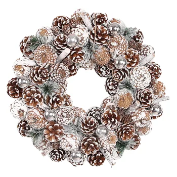 

1pc Garland Rattan Delicate Creative Wreath for Door Family Oudoor