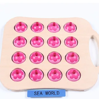 

2019 Newest Wooden Pairing Game Puzzle Toys For Children Memory Chess Baby Use Cute Pattern Battle Memory Educational Toys