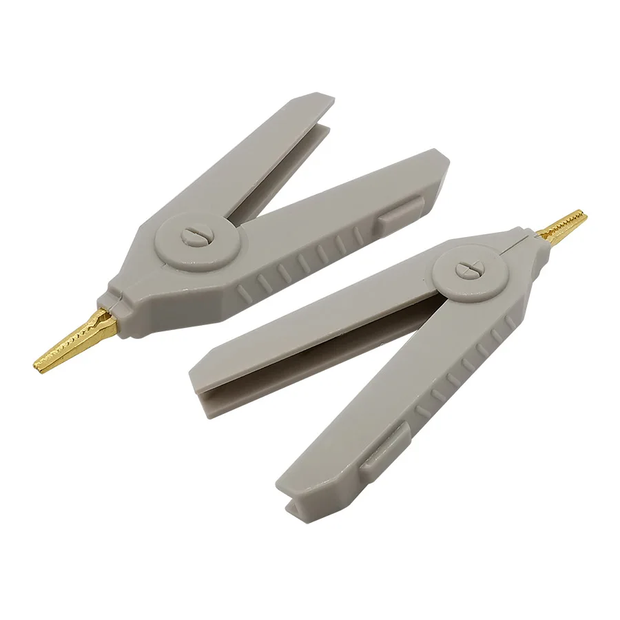 Alligator Clip Copper Gold Plated Crocodile Clamps LCR Test Clip 1Pcs 90mm