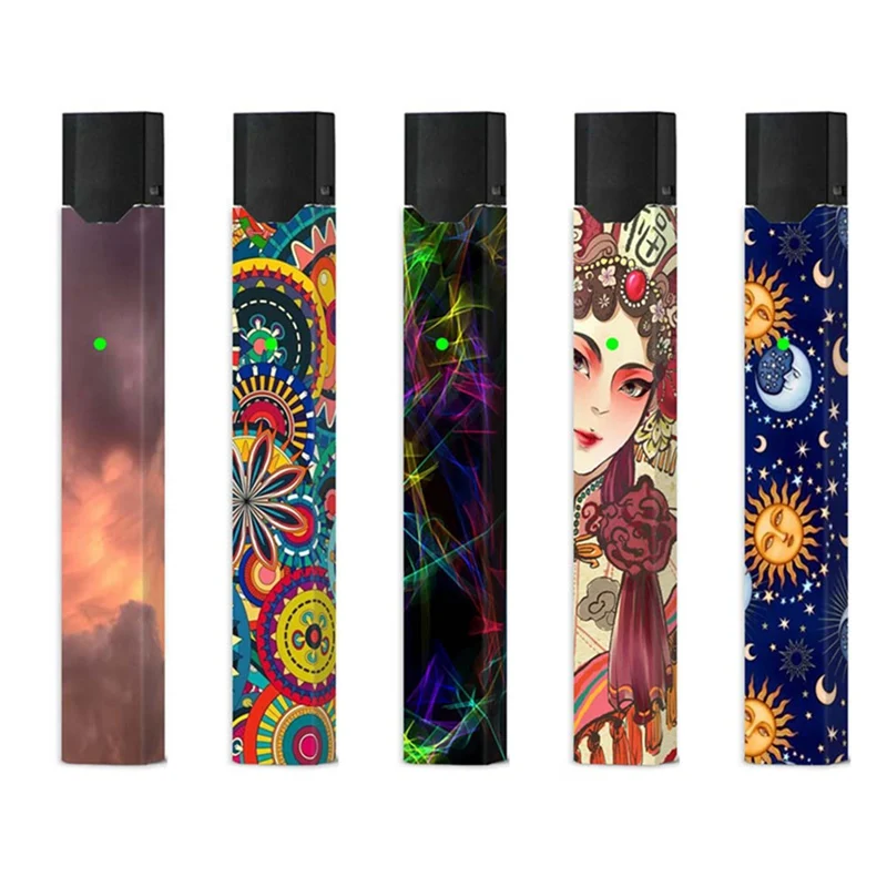 

5 Patterns Fashion Vape Skin Stickers For JUUL