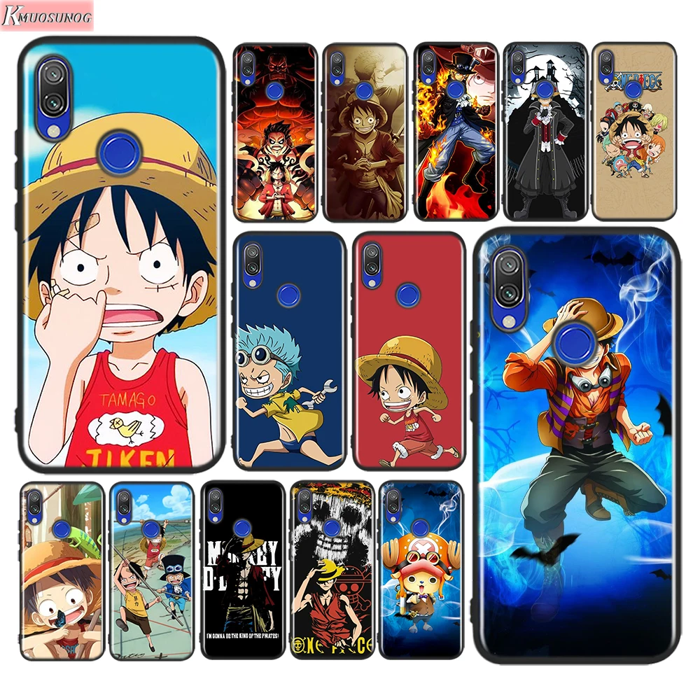 

Silicone Cover One Piece Luffy Anime For Xiaomi Redmi 9A 9C Note 9 9S Pro Max 8T 8 7 6 5 Pro 5A 4X 4 Prime Phone Case