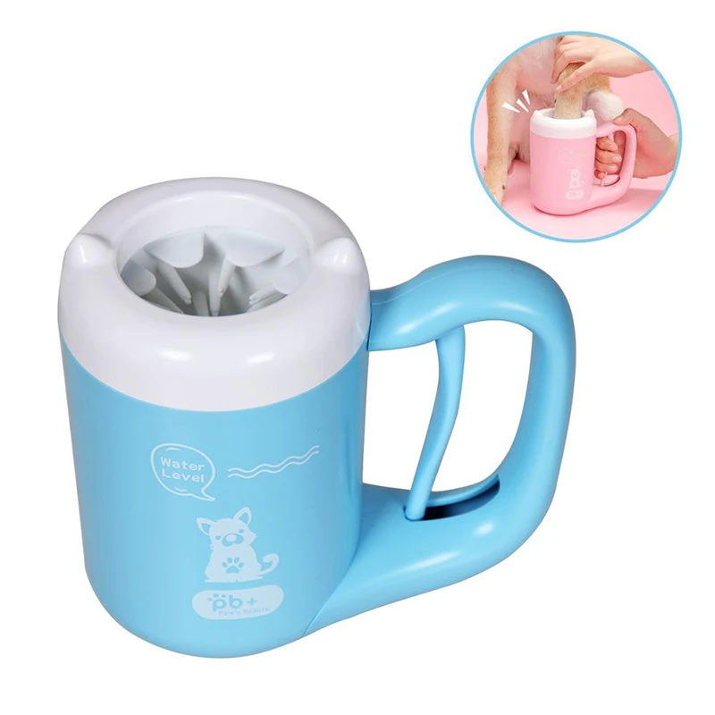 

Pet Dog Paw Cleaner Cup Cat Dog Foot Cleaner Cup Pet Feet Cleaning Soft Paw Foot Brush Dirty Feet Washing Pet Cleaning Supplies