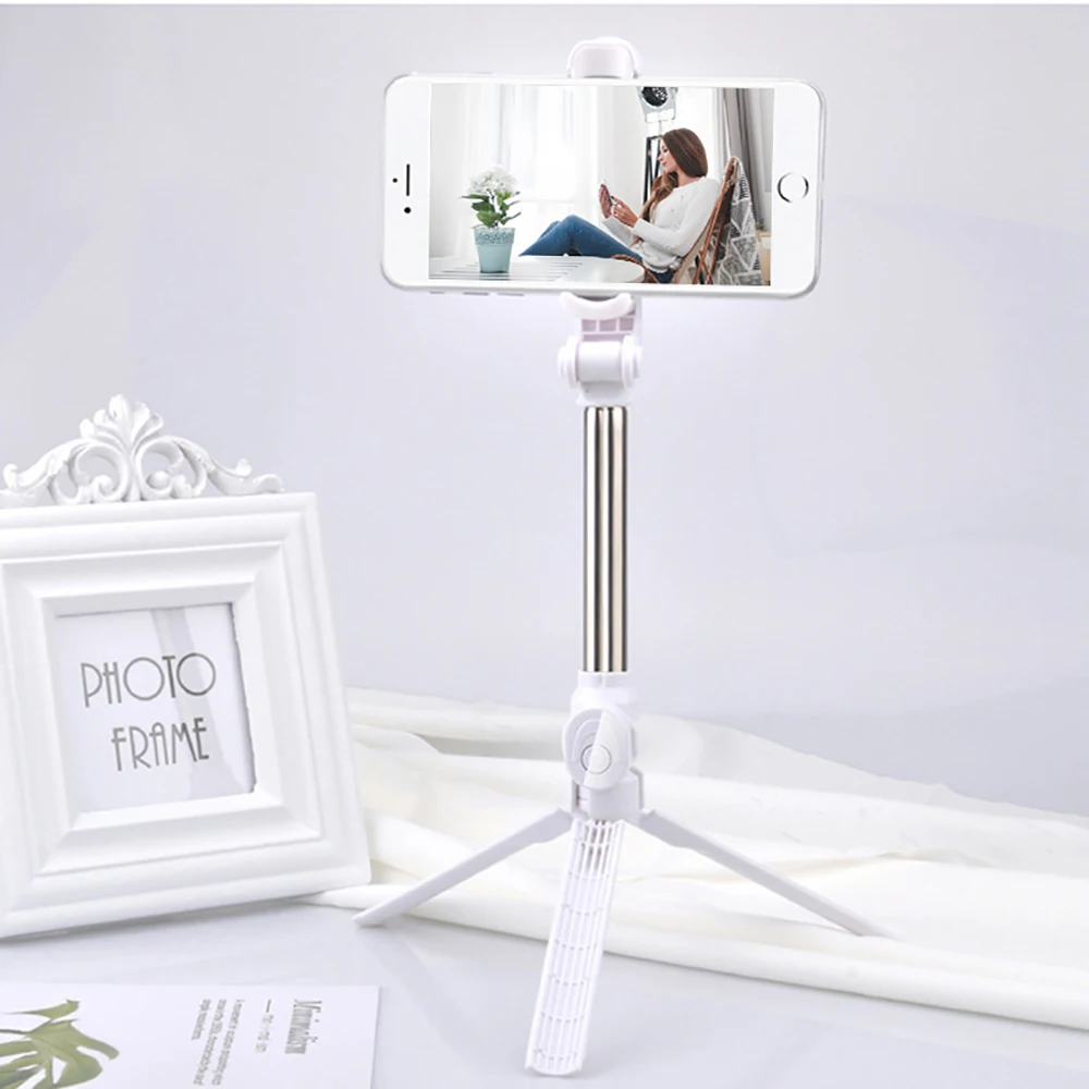 VTIN XV920 3 in 1 Wireless Bluetooth Selfie Stick Mini Selfie Tripod with Remote Control For iPhone Huawei P20 Portable Monopod (14)