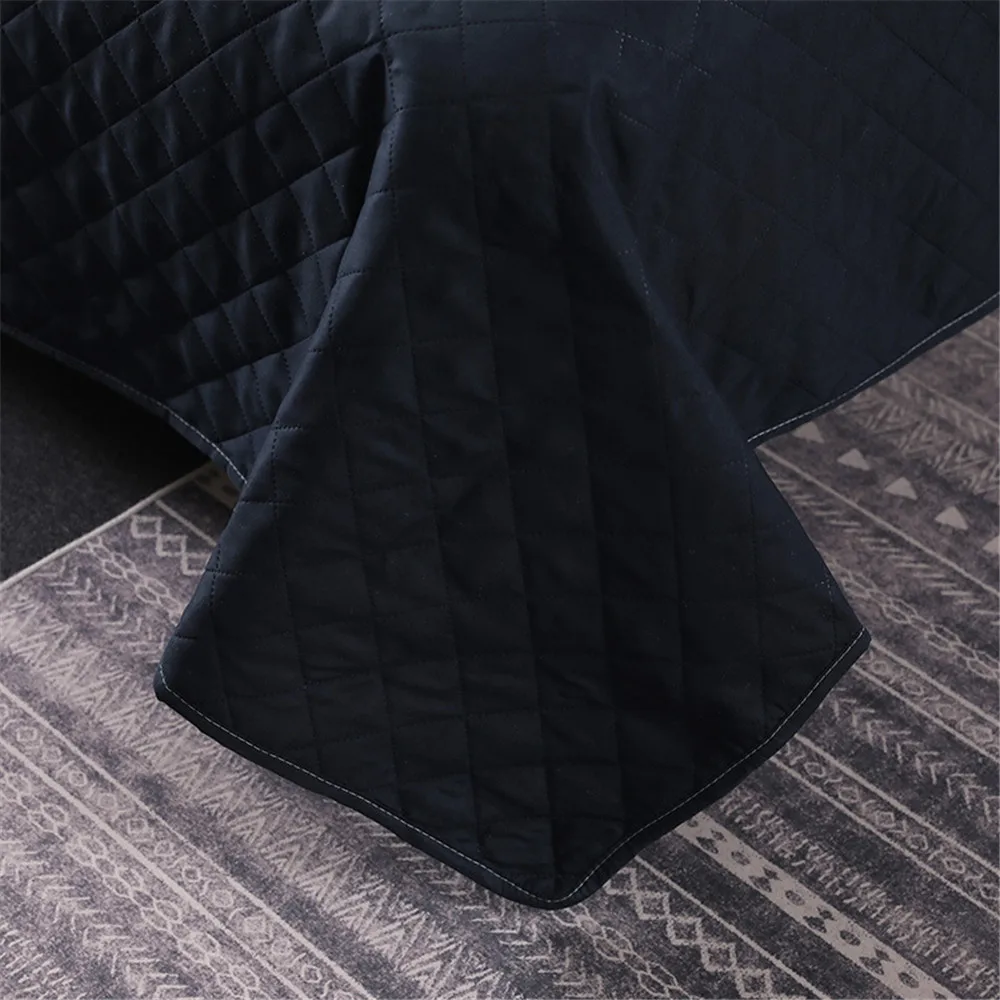1 шт. домашний диван-кровать элегантное модное классическое черное покрывало в американском стиле