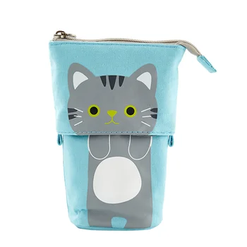 

1Pc Pencil Bag Durable Practical Simple Pencil Case Stationery Holder Cloth Pen Box Pen Holder for Boys Girls Students
