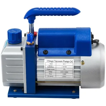 

220V Lab Equipment Rotary Vane Mini Single Stage Vacuum Pump RS-1 3.0CFM Vacuum Pump Types Vacuum Pump for Sale