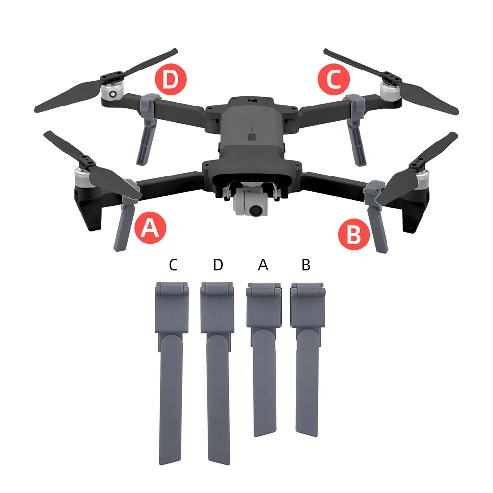 Foldable Heighten Landing Gear Tripod Propeller Guard Props For Xiaomi FIMI X8 SE RC Drone Accessories |