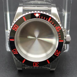 Orologio di lusso da uomo 40 mm con lunetta in ceramica e vetro zaffiro