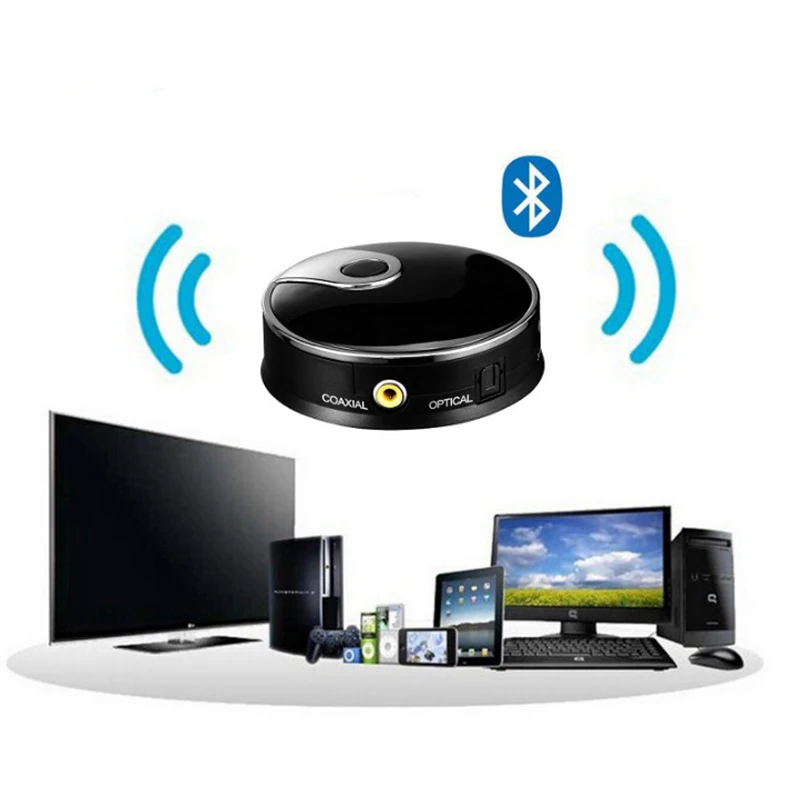 DOITOP Bluetooth аудио передатчик 3,5 мм AUX-in вход оптический волоконный коаксиальный CSR Bluetooth V4.0 адаптер для PS3 xbox наушники B3