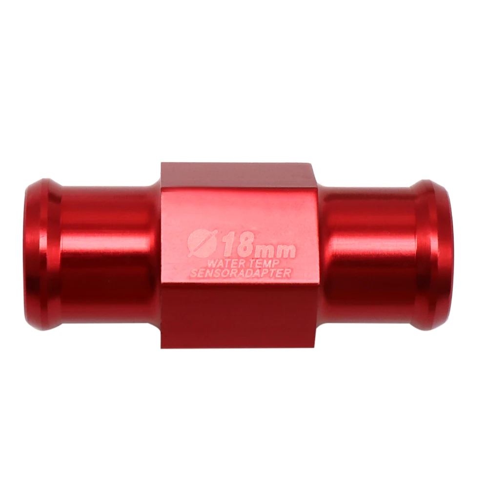 18mm-Red Alconstar-1 шт., 18 мм, 22 мм, для мотоцикла, температура воды, температура, соединение, датчик, датчик, шланг радиатора, адаптер для Honda, для Yamaha - Цвет: 18mm-Red