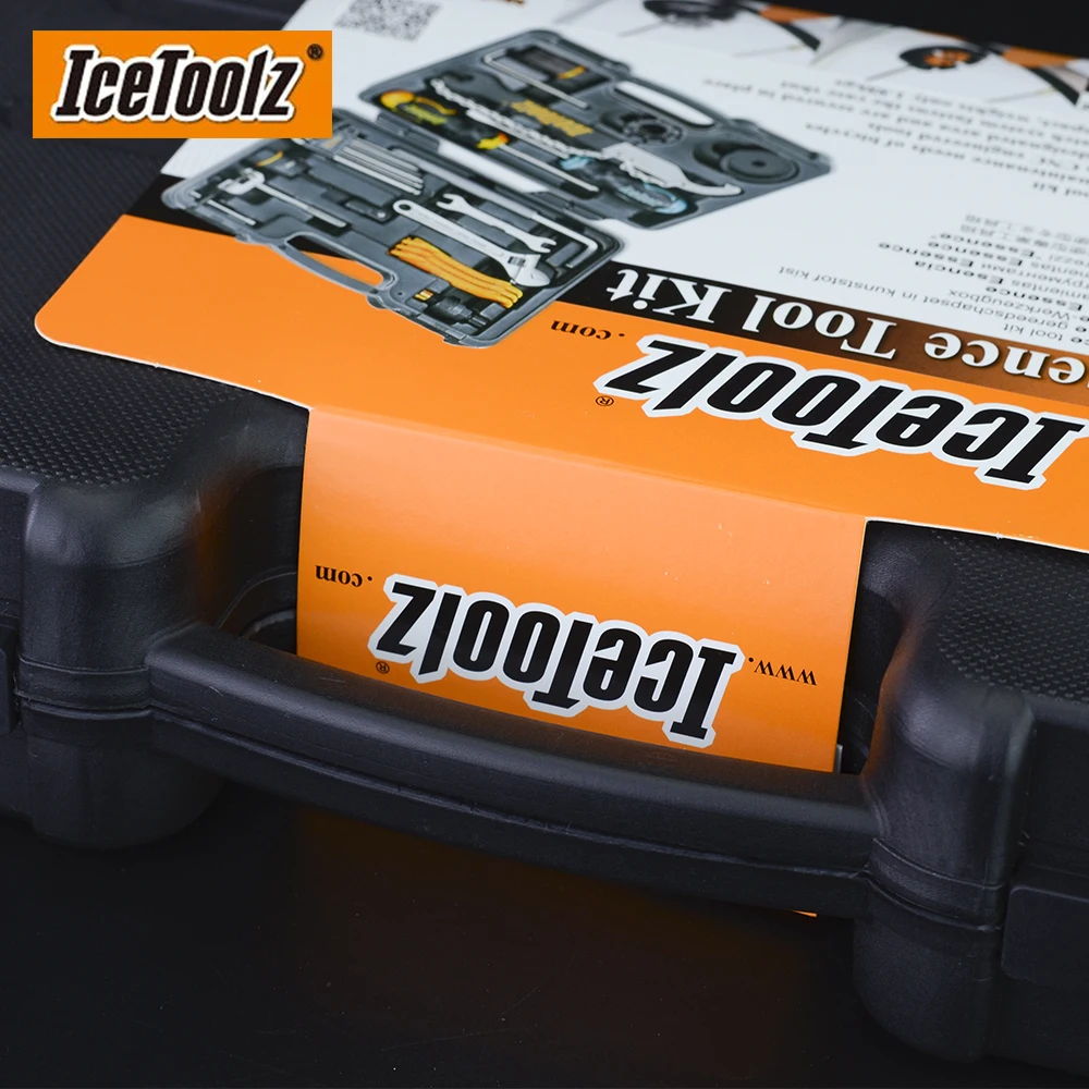 Набор инструментов для ремонта велосипедов IceToolz 82F4 многофункциональная коробка