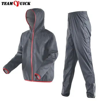 

Travel Outdoors Set Adult Pants Raincoat Jacket Hiking Waterproof Electric Motorcycle Rain Coat Men Capa Lluvia Rain Gear BW50YY