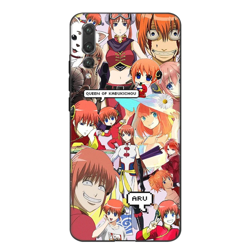 Mobile Phone Case Tpu For Huawei Honor 9 10 9X View 20 Lite 7A 6A 7C 7X 8 8X 8C Cover Anime Gintama - Цвет: B3