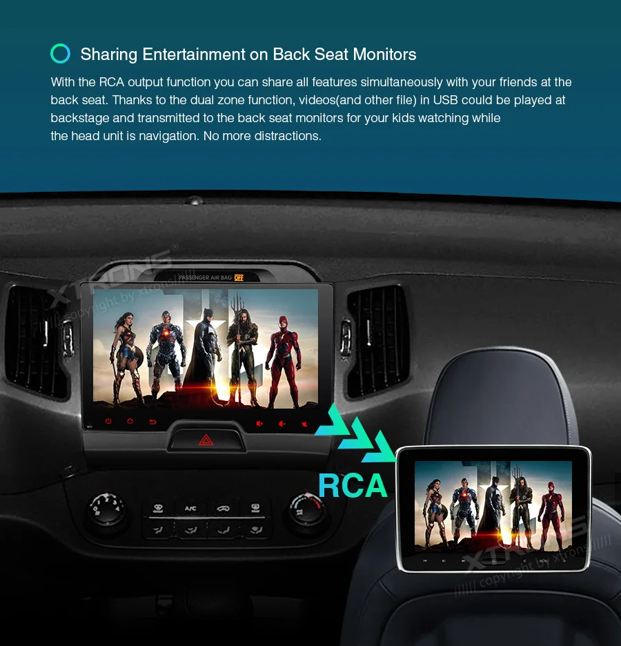 XTRONS " ips новейший Android DSP Автомобильный мультимедийный стерео плеер для Kia Sportage серии 3 2010- gps навигация DVR без DVD