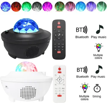 

Starry Sky Galaxy Projector LED Night Light Blueteeth USB Voice Control Music Player USB Charging Projection Lamp Dropshipping