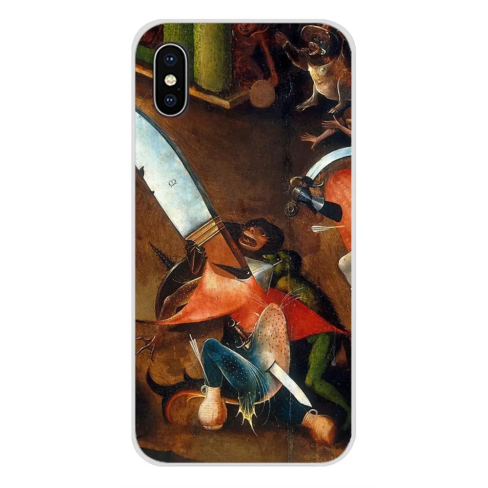 Для Apple iPhone X XR XS 11Pro MAX 4S 5S 5C SE 6S 7 8 Plus ipod touch 5 6 Hieronymus Bosch аксессуары чехлы для телефонов