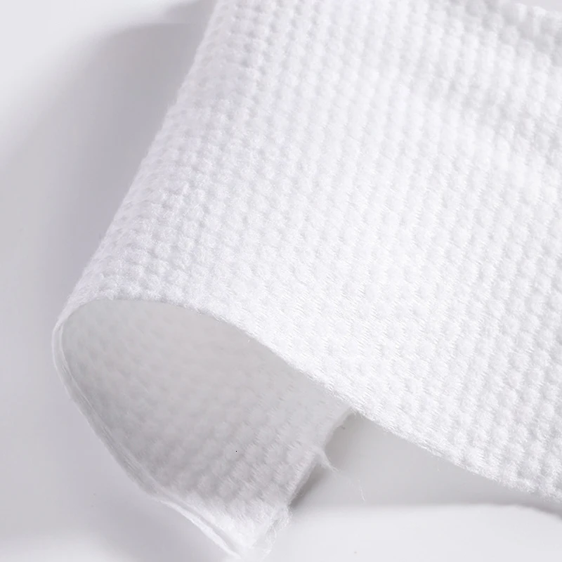 Organic Pad Disposable Towel Roll Pearl Pattern Portable Wipes Facial Wash Paper Face Cleansing Reusable Cotton Pads