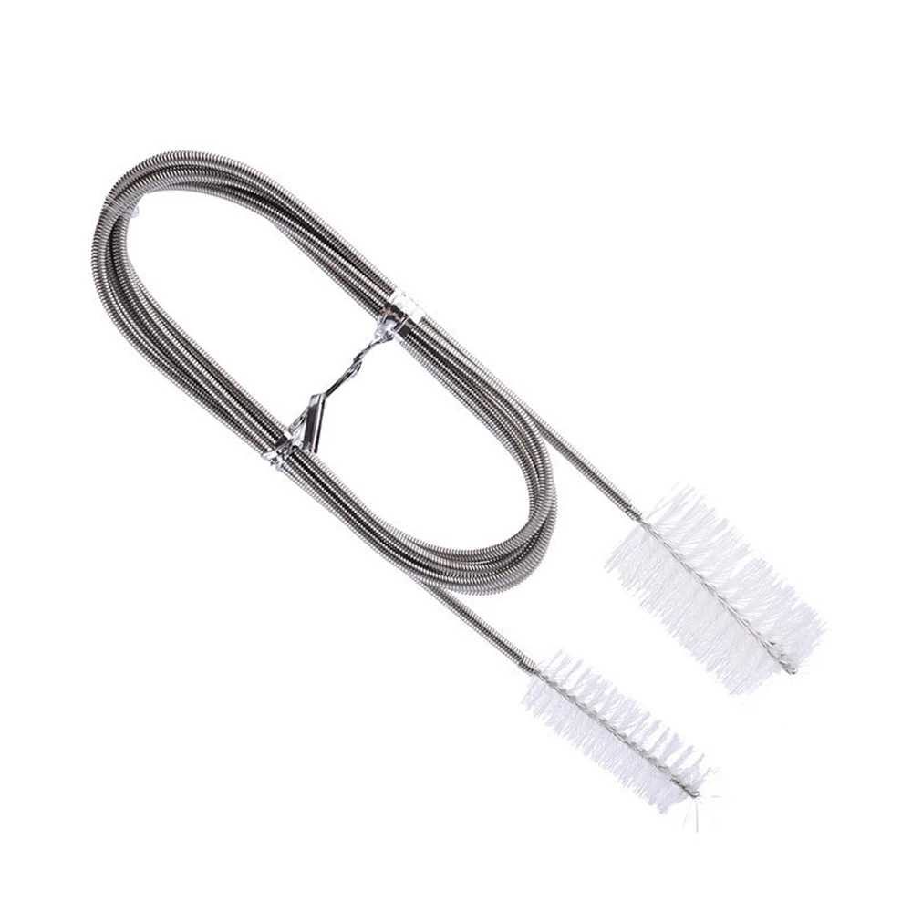1 шт., оконная щетка для аквариума, стеклянный скребок для водорослей, двухсторонняя пластиковая металлическая щетка для очистки, аксессуары для аквариума