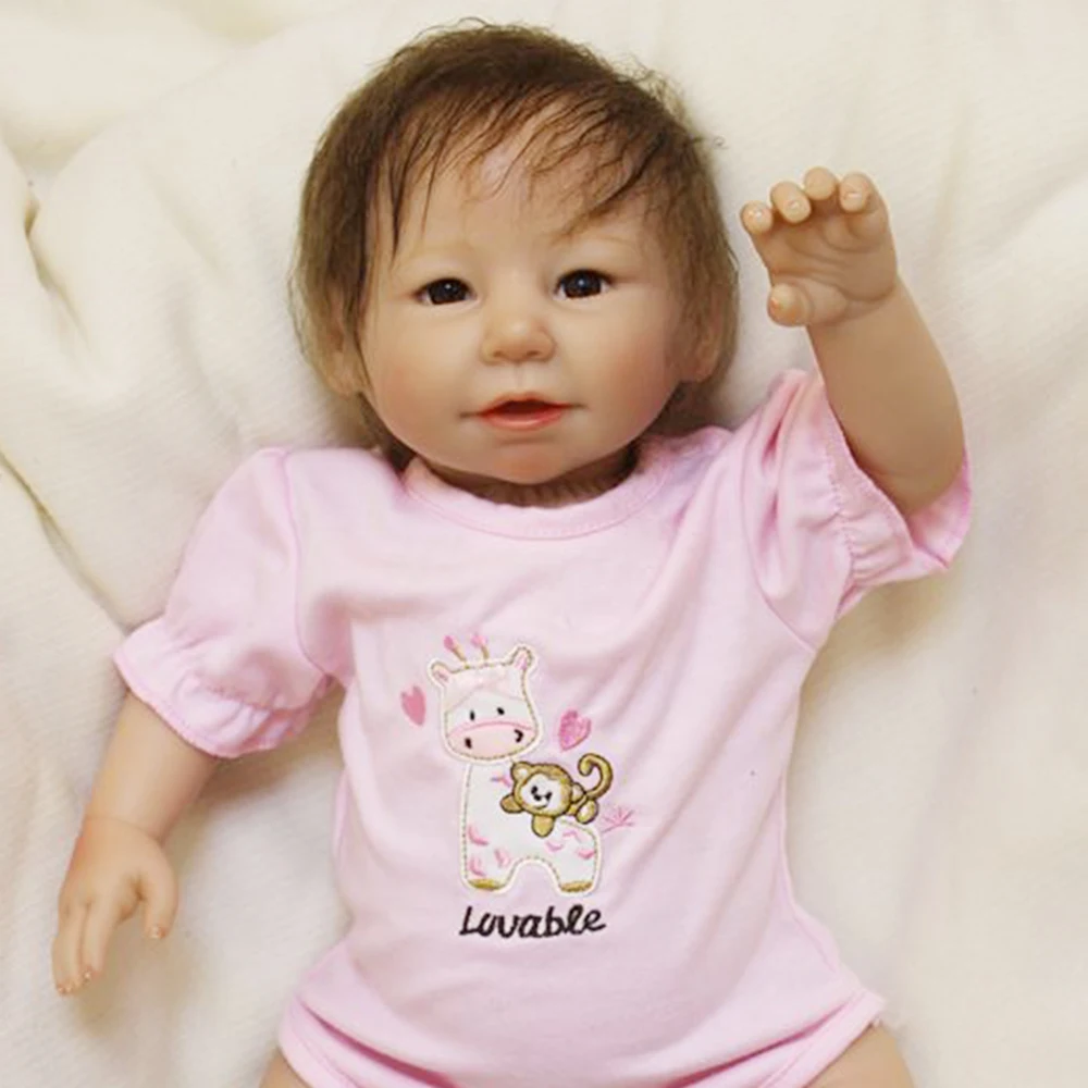 Otarddolls Bebe Reborn Dolls 50 см мягкий силиконовый винил reborn baby doll милые игрушки для девочек boneca для детей подарок на день рождения