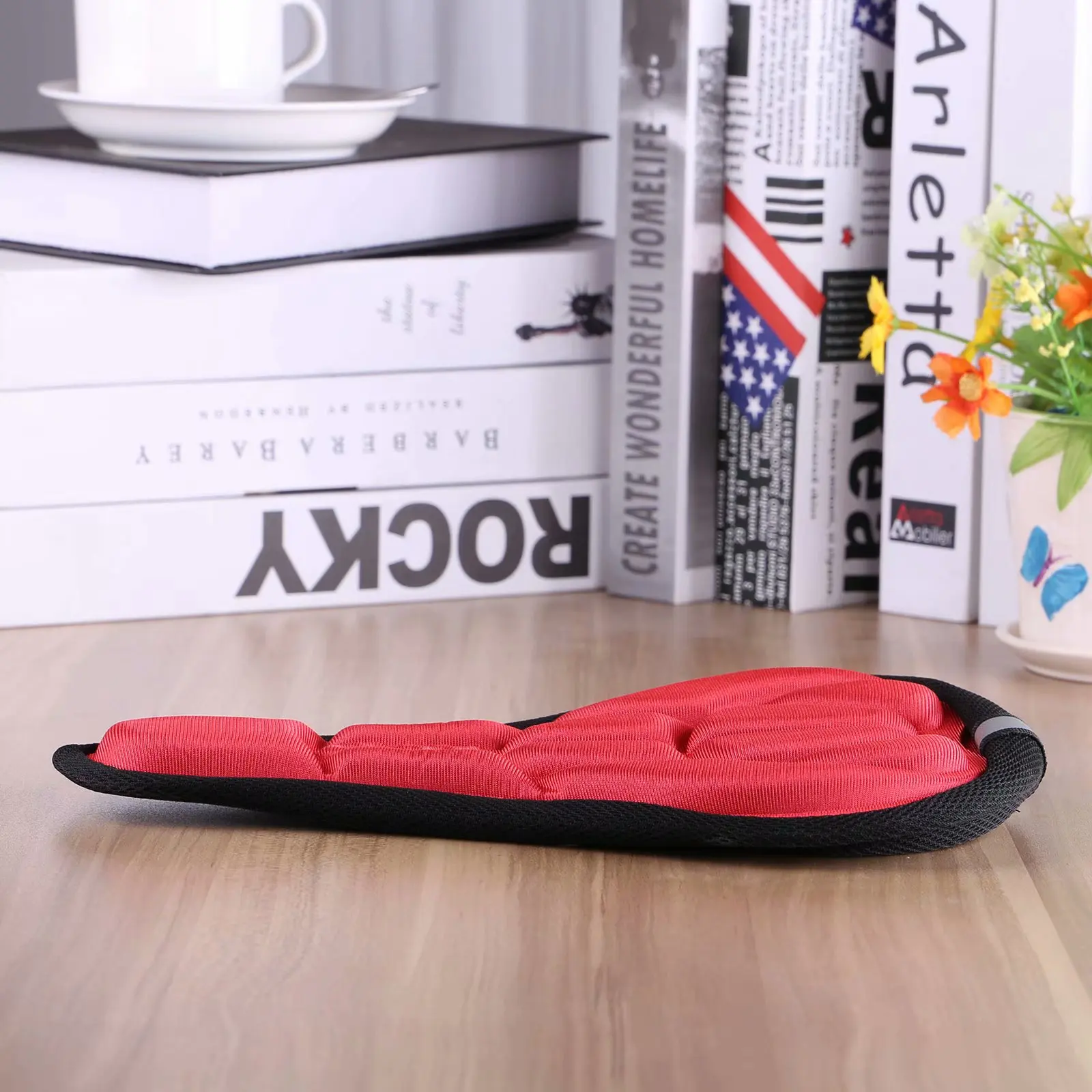 4 цвета 3D толстое Велосипедное Сиденье для горного велосипеда Впитывающее пот EVA