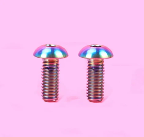 RISK M5x12mm титановая флягодержатель болт велосипедный держатель для бутылки винт велосипедный флягодержатель болты