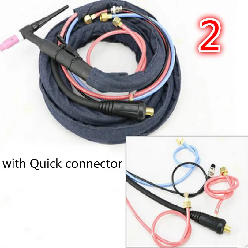 WS/TIG-315a 400a tig сварочный пистолет tig факельный пистолет WP-18 сварочный пистолет аксессуары с водяным охлаждением+ линия 5 м 8 м