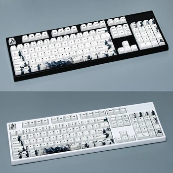 

Knight errant Keycap Ink Keycaps 5-Surfaces Dye Sub Mechanical Keyboard Keycap 62KA