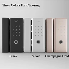 Умный стеклянный дверной замок RFID карта/Пароль/код/отпечаток пальца/пульт дистанционного управления/дверной звонок/автоматический замок Электрический дверной замок офисный Сейф