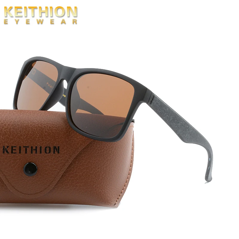 KEITHION новинка 2019 поляризованные солнцезащитные очки для мужчин и женщин