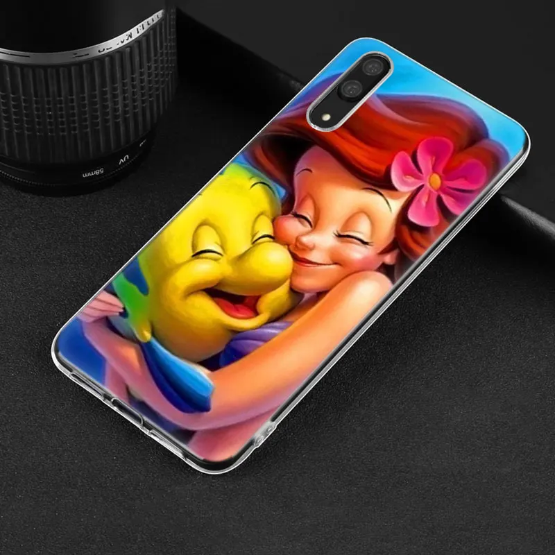 Силиконовый чехол принцессы Русалочки для huawei P30 P20 Pro P10 P9 P8 Lite P Smart Z Plus NOVA 3 3i 5i 5Pro - Цвет: 005