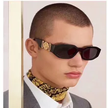 Новые маленькие солнцезащитные очки в стиле стимпанк для мужчин и женщин,, роскошные брендовые индивидуальные солнечные очки в стиле панк, квадратные женские винтажные очки