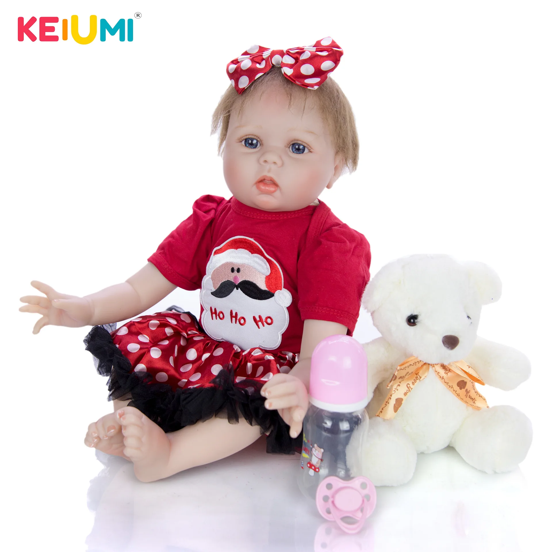 

Keiumi Hot Selling 55cm Reborn Baby Doll Model Infant Reborn Baby