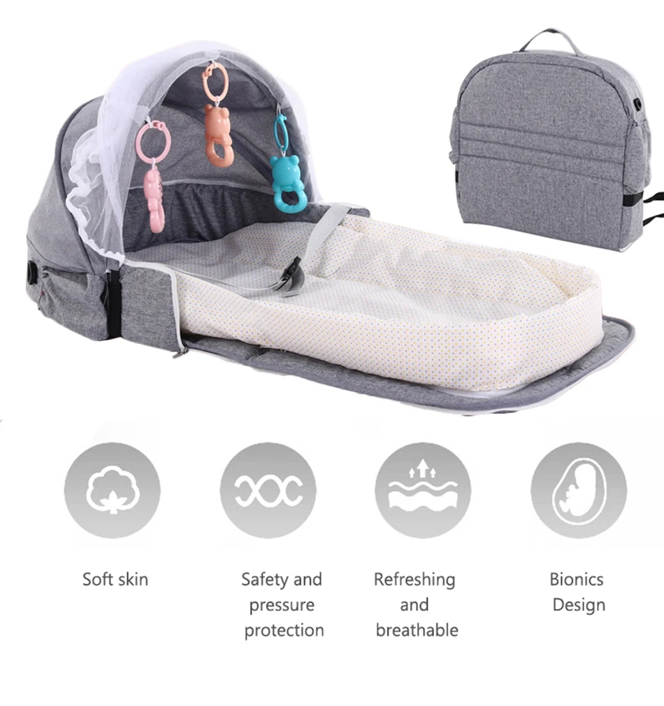 baby fold up bed