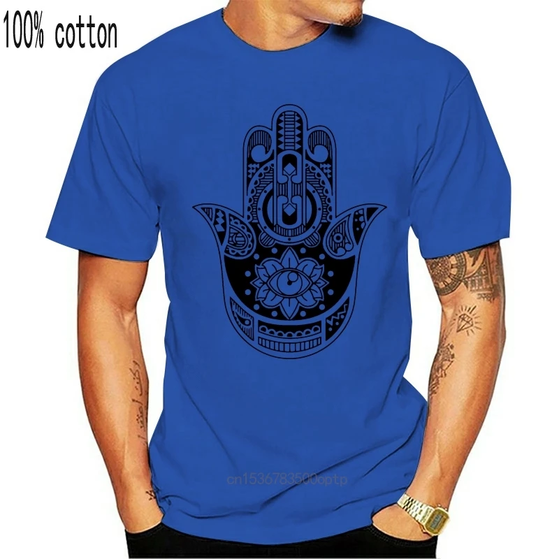Футболка Hamsa с надписью Kitsch Khamsa Eye Indi | Мужская одежда