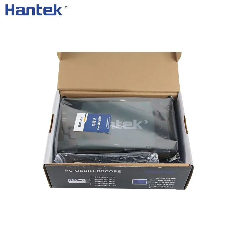 Hantek 6022BE 6022BL ноутбук ПК USB цифровой осциллограф 2 канала 20 МГц 48MSa/s Портативный Osciloscopio