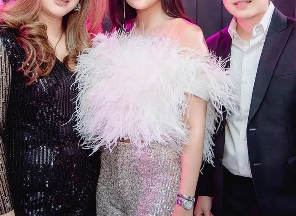 WHITNEY WANG блузки 2020 Осенняя модная Уличная Сексуальная Блузка с вырезом лодочкой и