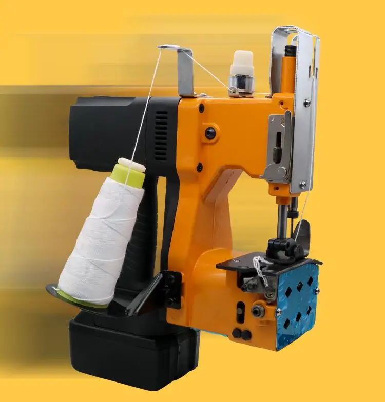GK9-990 36V lithium battery automatic refueling portable electric woven bag sewing machine, Sealing machine , Packing Machine