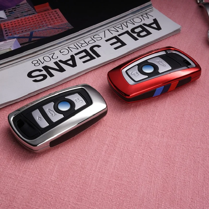 Fashion ABS Car Remote Key Case Key Cover For BMW 1 2 3 4 5 6 7 Series X1 X3 X4 X5 X6 F30 F34 F10 F07 F20 G30 F15 F16