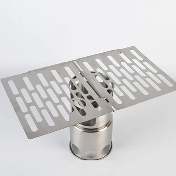 

Outdoor Foldable Stainless Steel Barbecue Board Portable Baking Tray Grilled Net Suitable For Camping Self-driving Barbecue