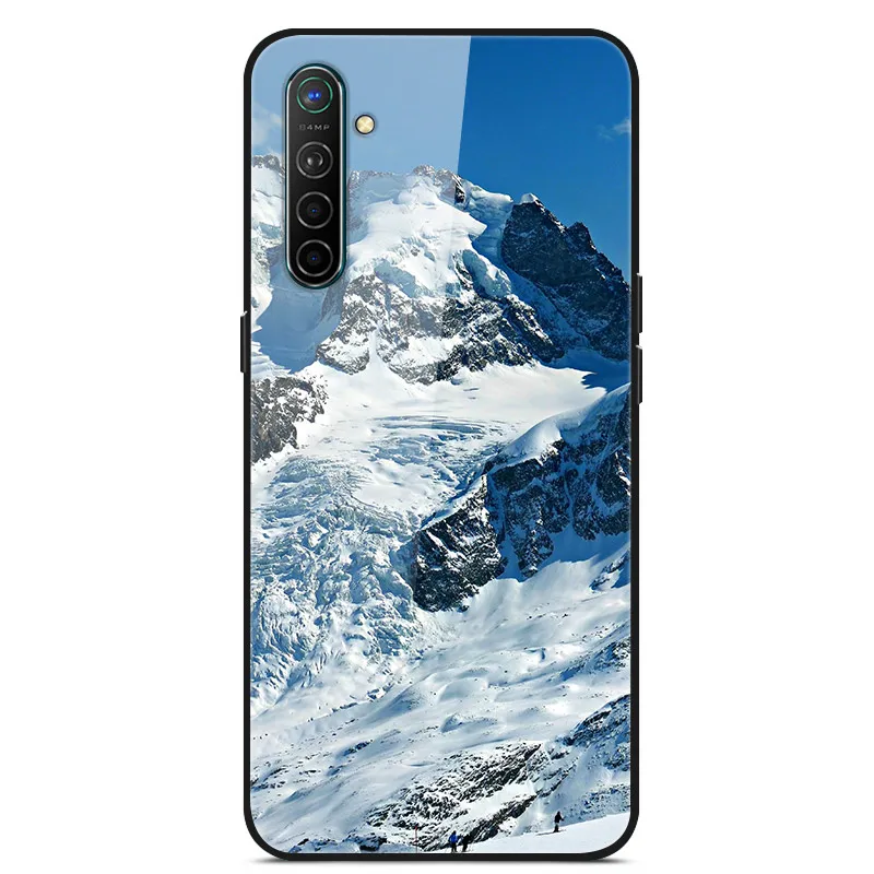Чехол для OPPO Realme X2 XT, чехол из закаленного стекла, Жесткий Чехол для телефона, чехол для OPPO Realme XT Global X2, ТПУ бампер, чехол s RealmeX2