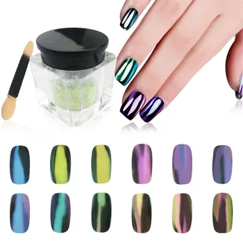 

Best quality Nail Glitter Flakes 3D Sequins Paillette Powder Charm Nail Art Decoration Manicure tools ZB008