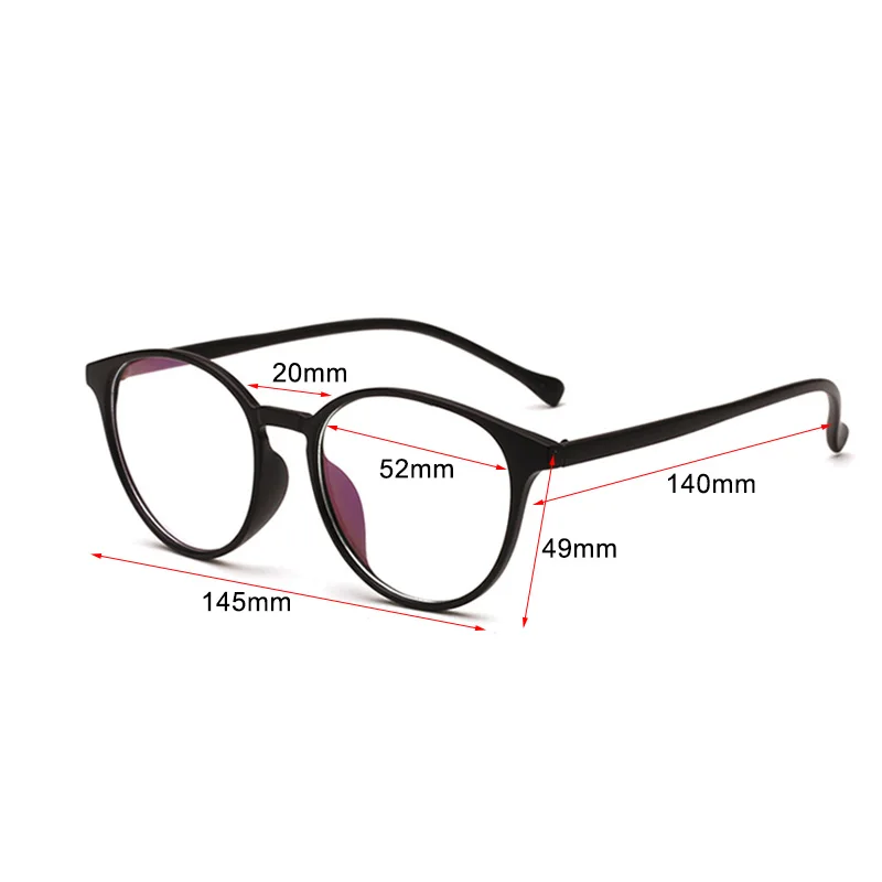 

Newly Round Glasses Frame Lightweight Myopia Optical Glasses Frame for Men Women IR-ing